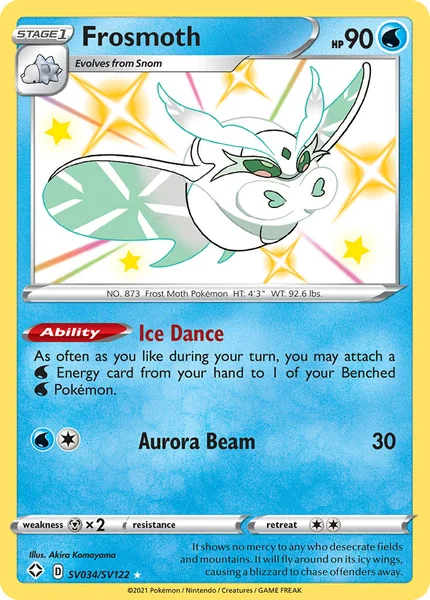 Frosmoth card image