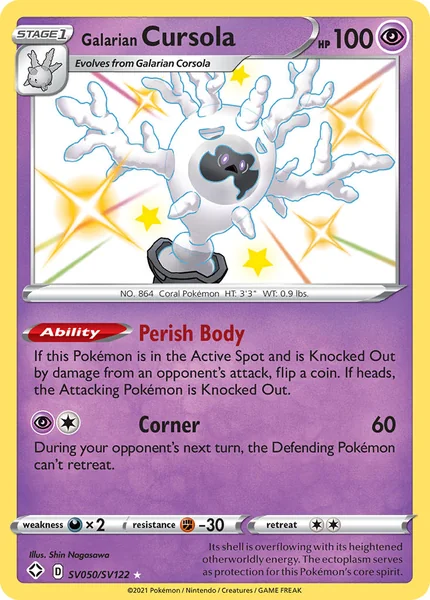 Galarian Cursola card image