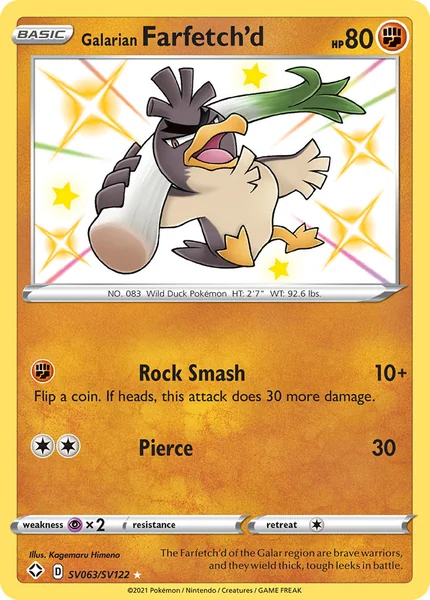 Galarian Farfetch'd card image