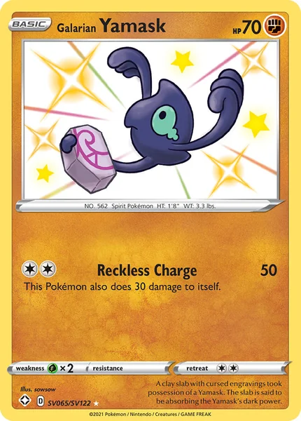 Galarian Yamask card image