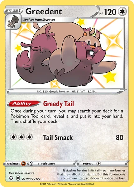 Greedent card image
