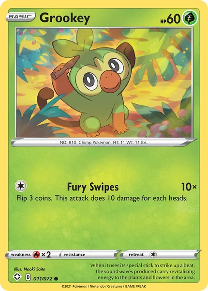 Grookey card image