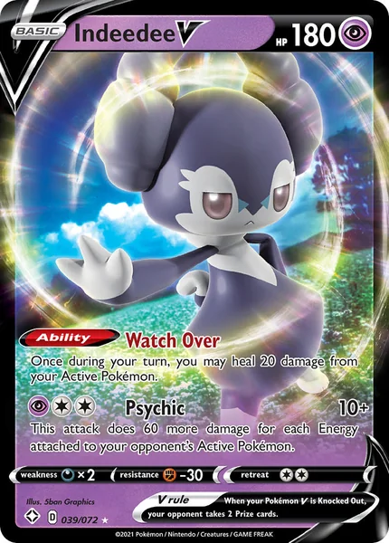 Indeedee V card image