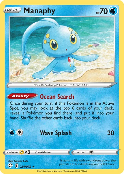 Manaphy card image