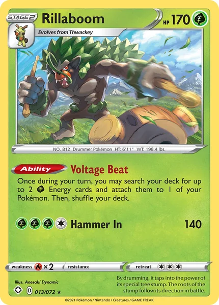 Rillaboom card image