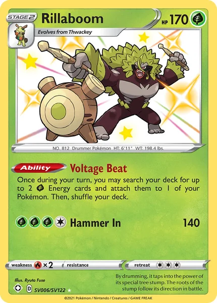 Rillaboom card image
