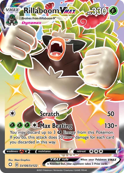 Rillaboom VMAX card image