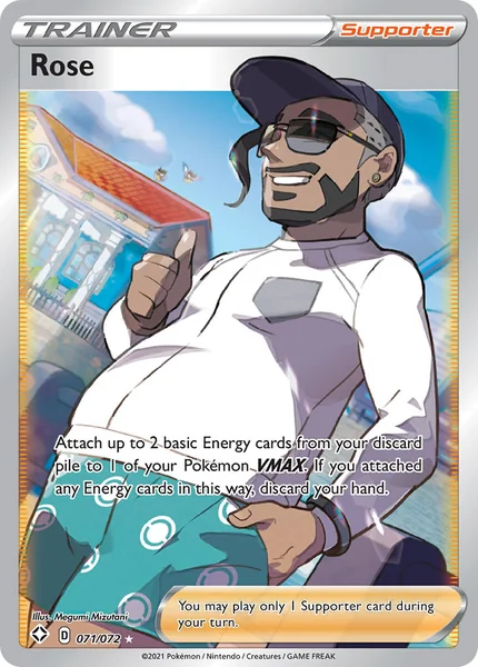 Rose card image