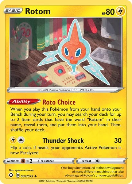 Rotom card image