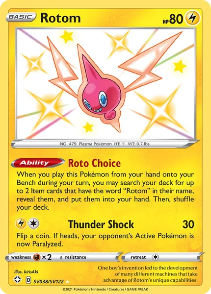 Rotom card image