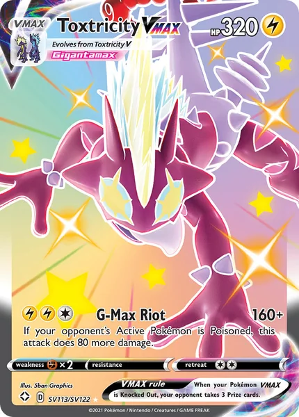 Toxtricity VMAX card image