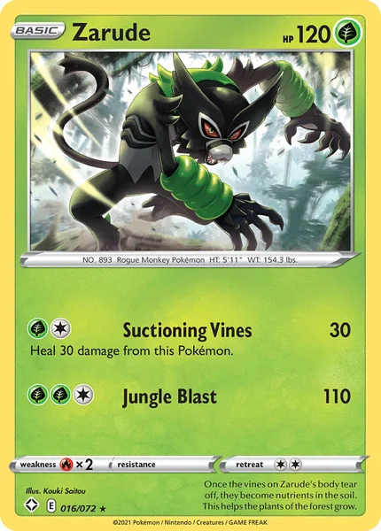 Zarude card image