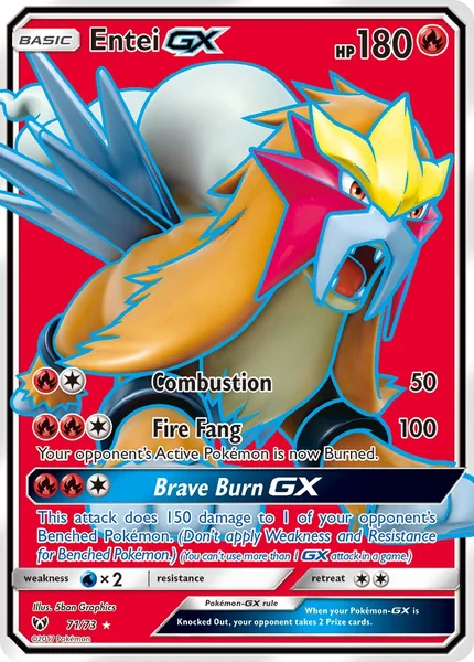 Entei GX card image