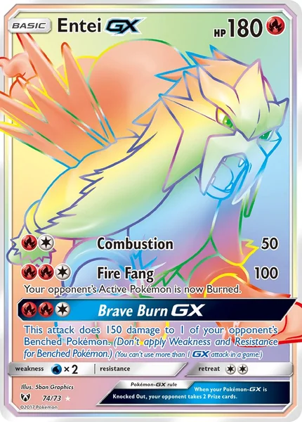 Entei GX card image