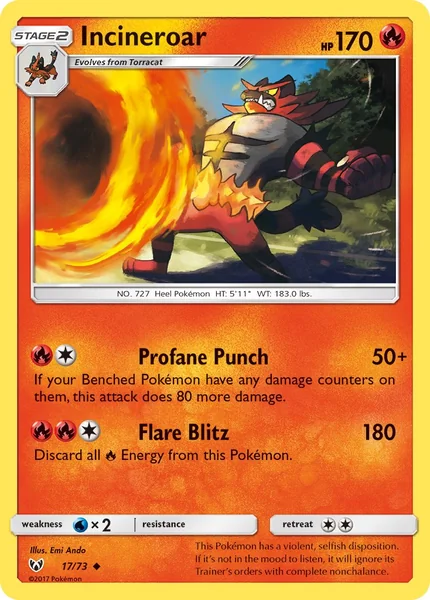 Incineroar card image
