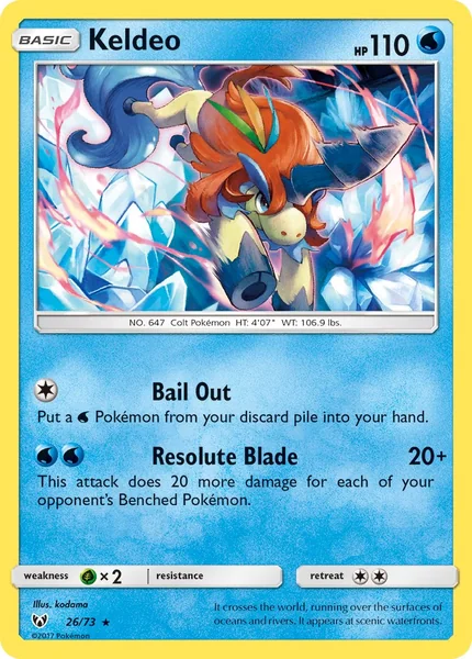 Keldeo card image