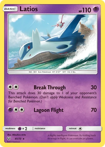 Latios card image