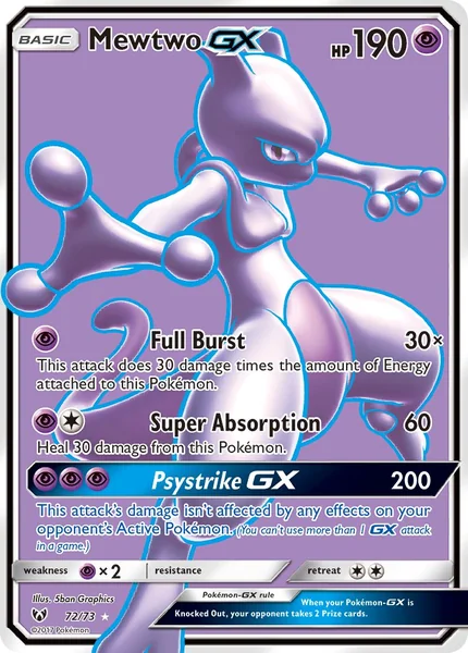 Mewtwo GX card image