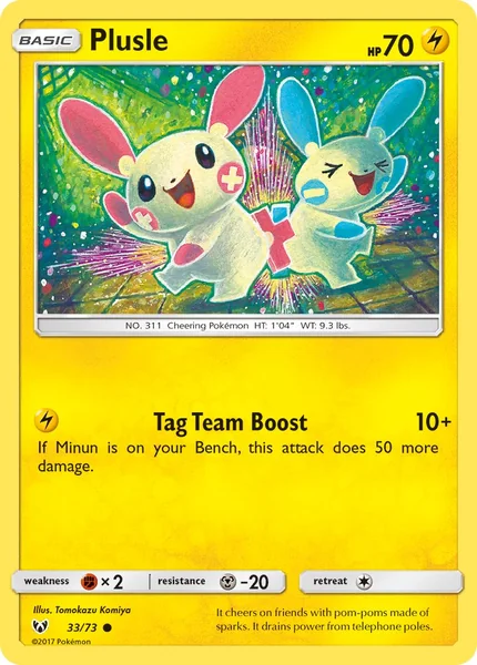Plusle card image