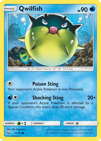 Qwilfish card image
