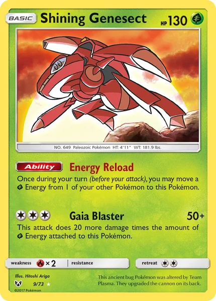 Shining Genesect card image