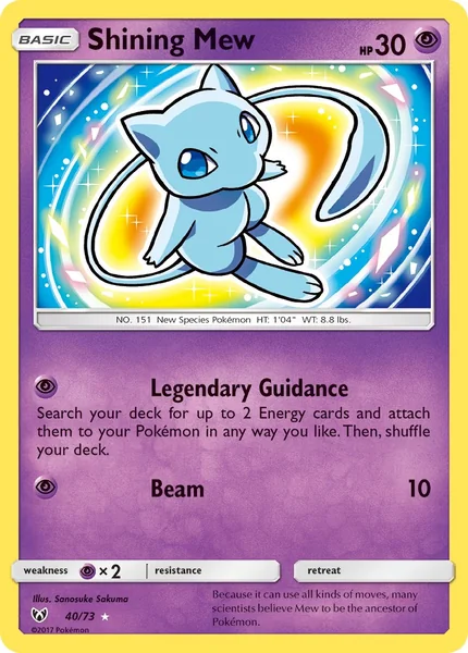 Shining Mew card image