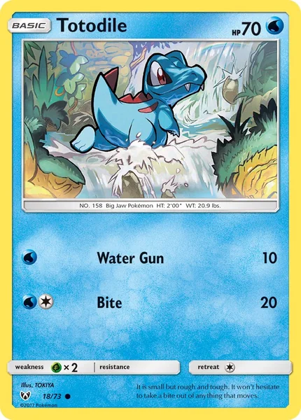 Totodile card image