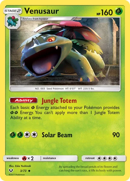 Venusaur card image