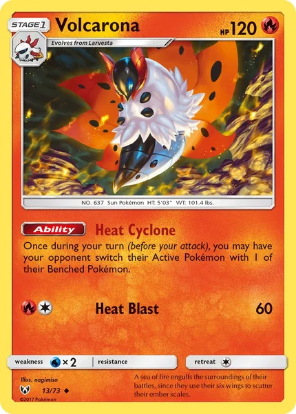 Volcarona card image