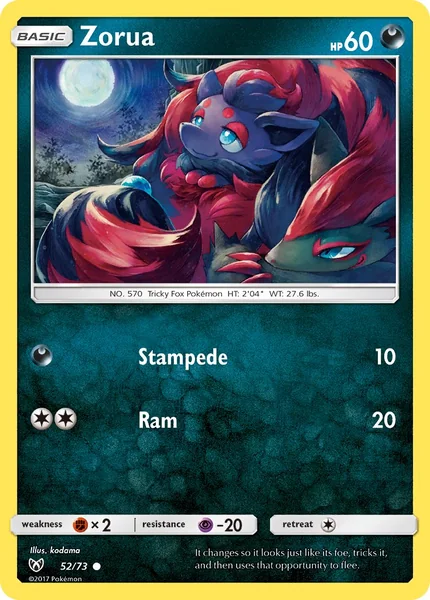 Zorua card image
