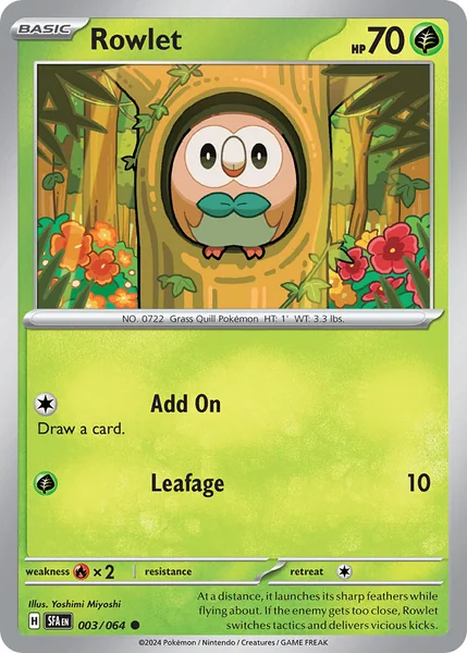 Rowlet card image