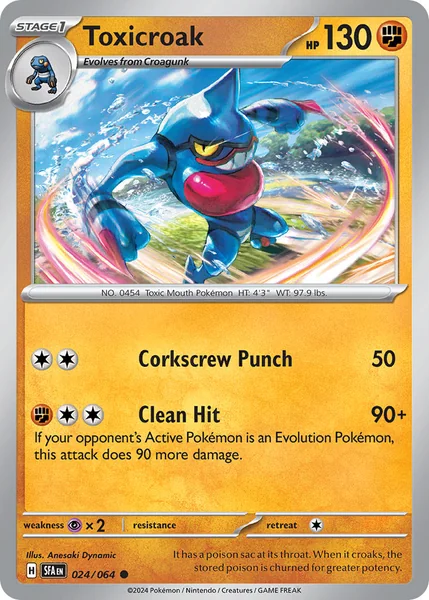 Toxicroak card image