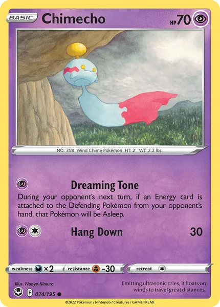 Chimecho card image