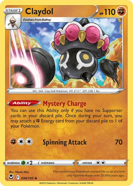 Claydol card image