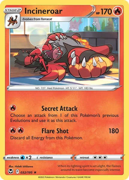 Incineroar card image