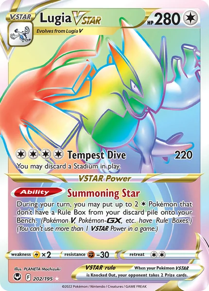 Lugia VSTAR card image