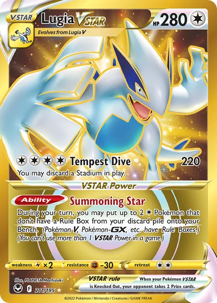 Lugia VSTAR card image