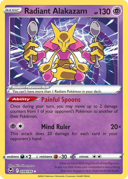 Radiant Alakazam card image