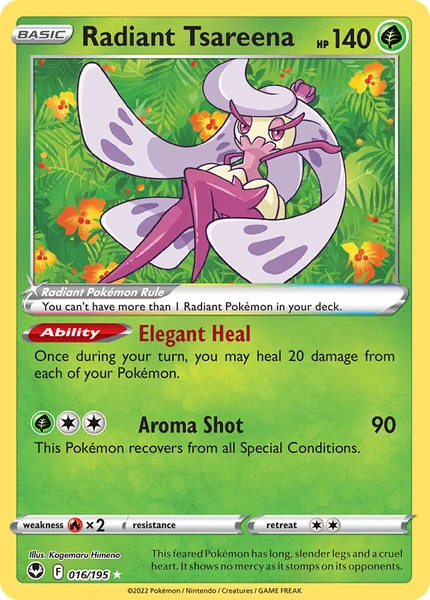 Radiant Tsareena card image