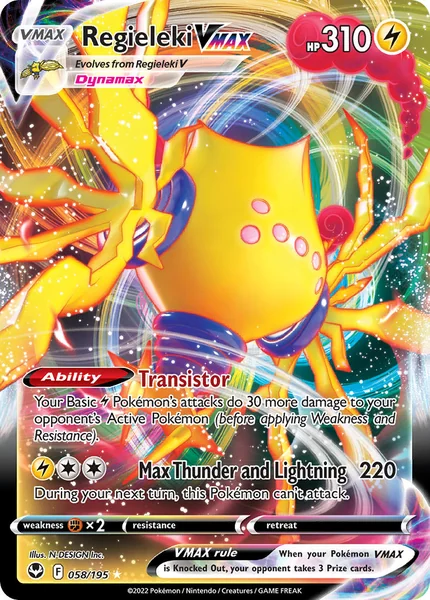 Regieleki VMAX card image