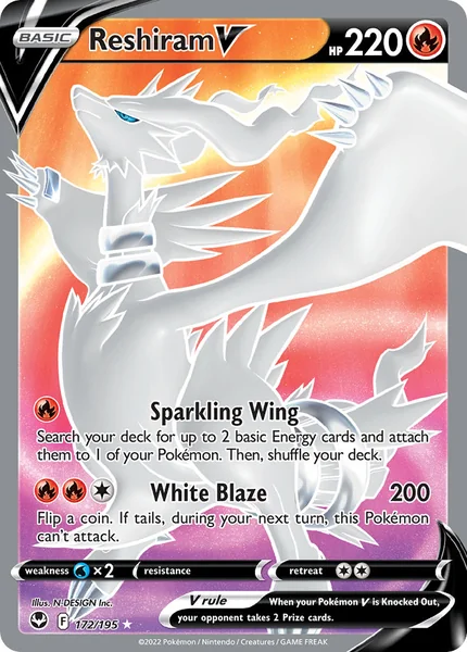 Reshiram V card image