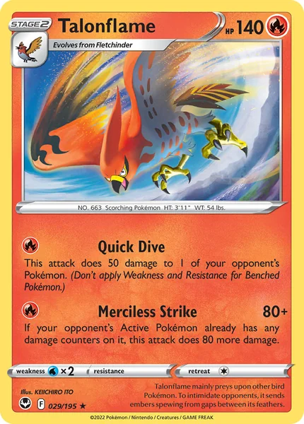 Talonflame card image