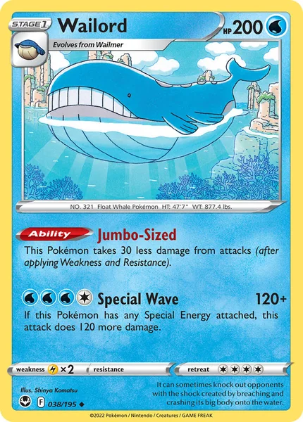 Wailord card image