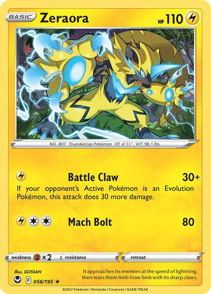 Zeraora card image