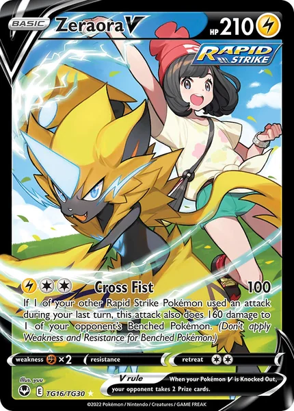 Zeraora V card image