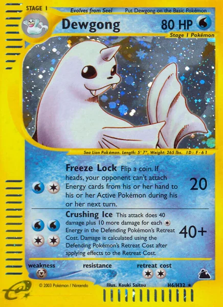 Dewgong card image