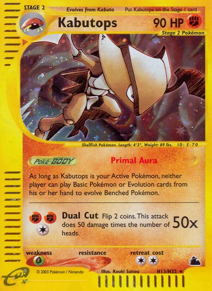Kabutops card image
