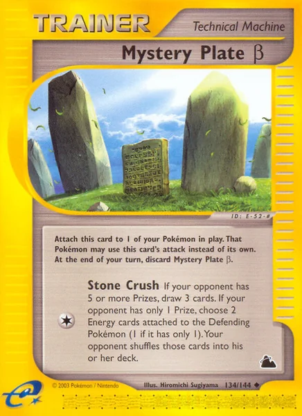 Mystery Plate card image
