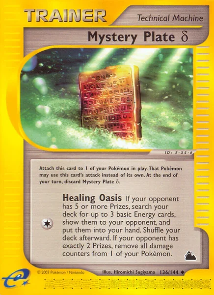 Mystery Plate card image