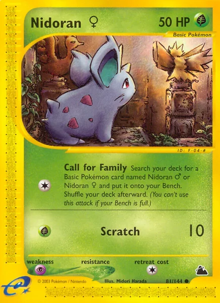 Nidoran card image